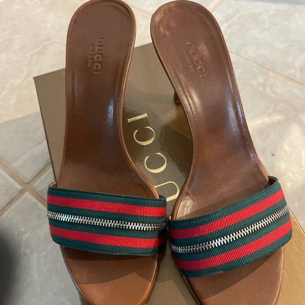 Authentic Gucci sandals. Comes with original box. Size 36.5